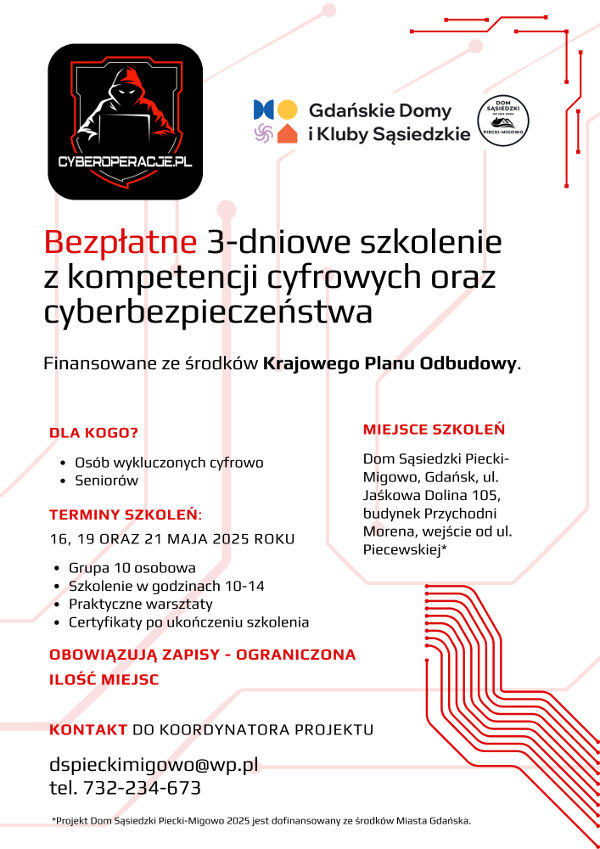 Szkolenie z cyberbezpieczeństwa dla seniorów