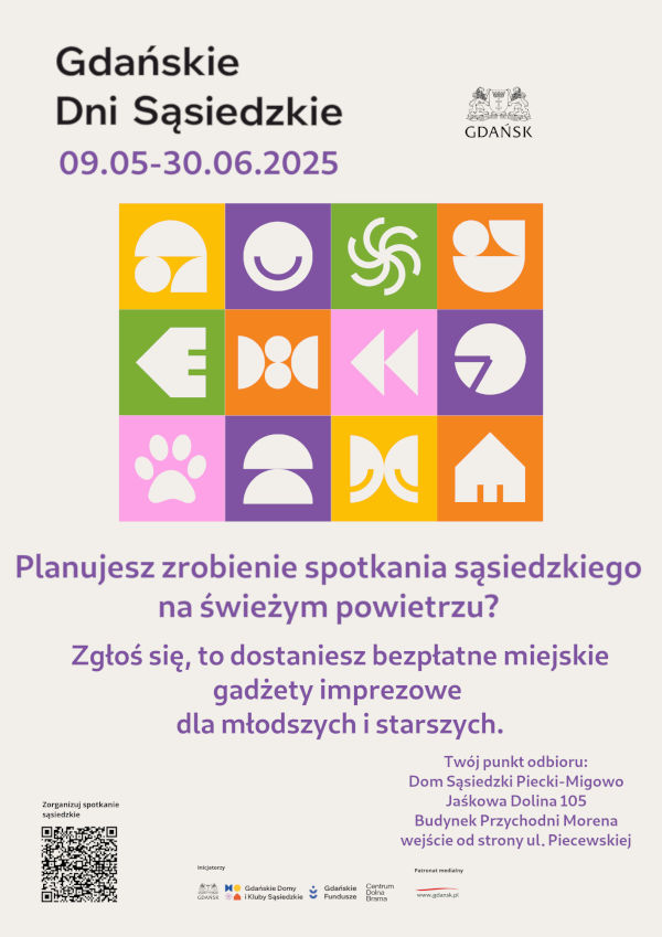 Gdańskie Dni Sąsiedzkie – maj, czerwiec 2025