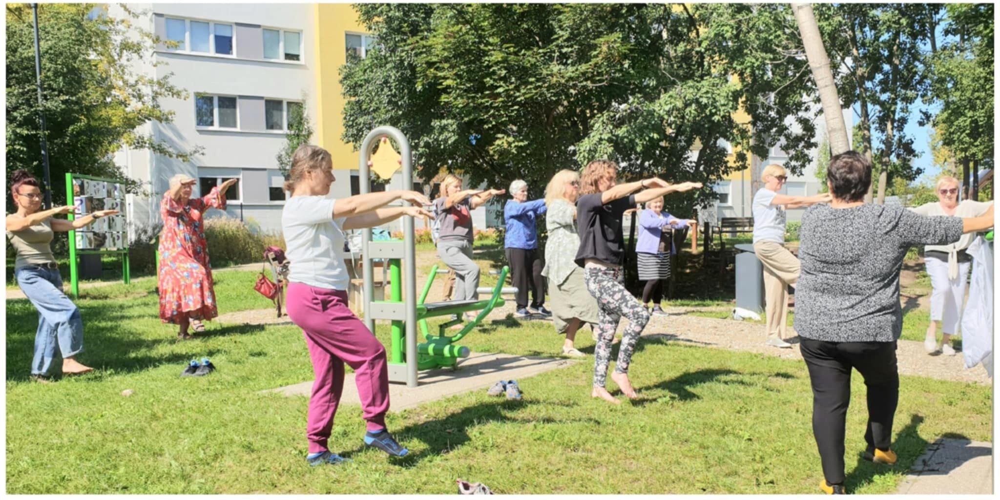 Qigong w plenerze