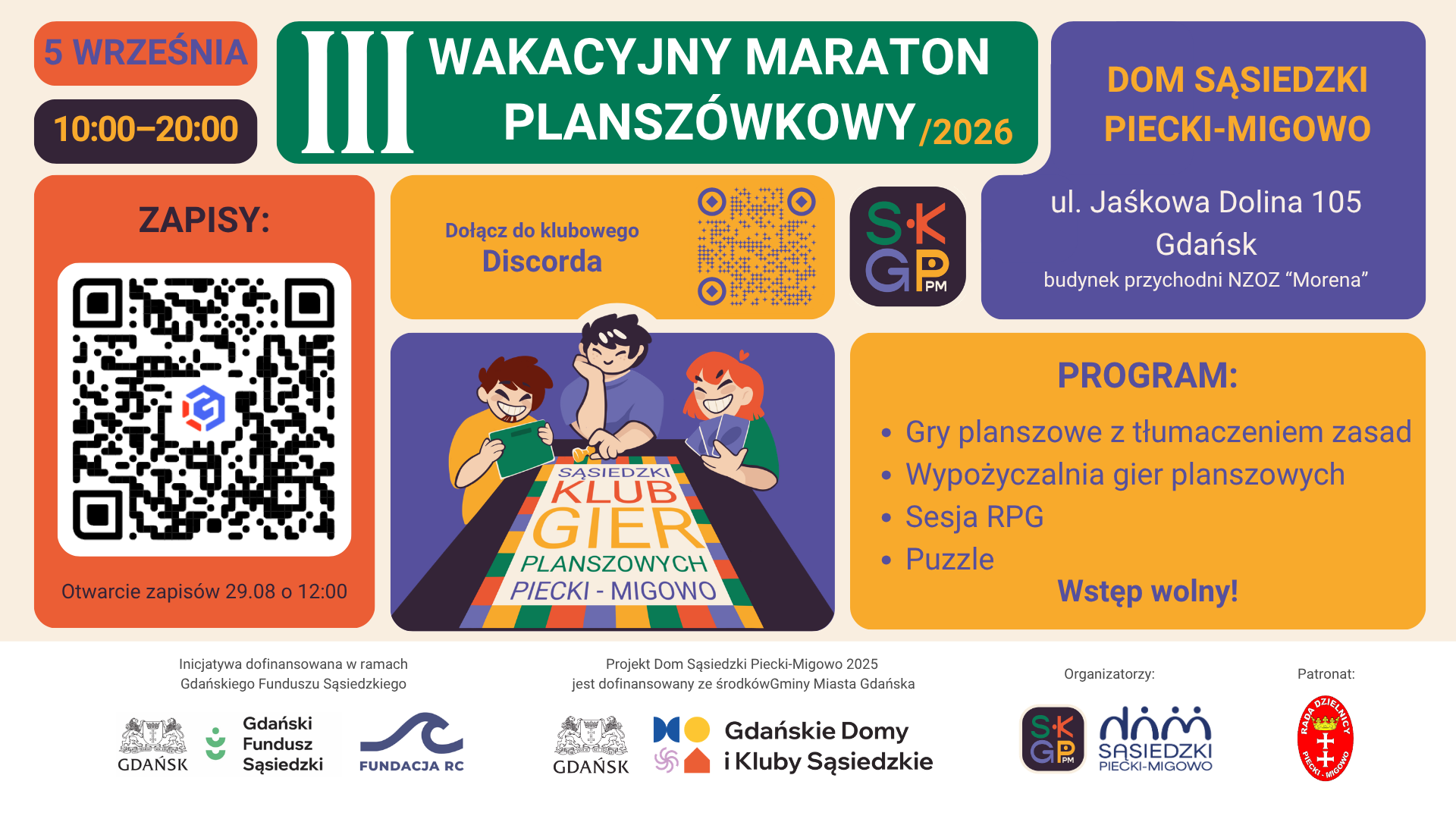 3 Wakacyjny Maraton Planszówkowy 2026