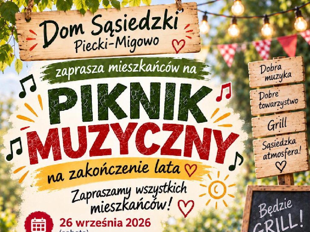 Piknik muzyczny na pożegnanie lata
