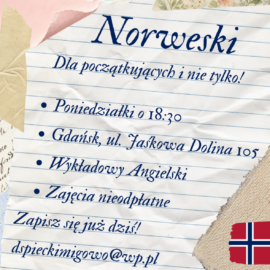 Język Norweski powraca!